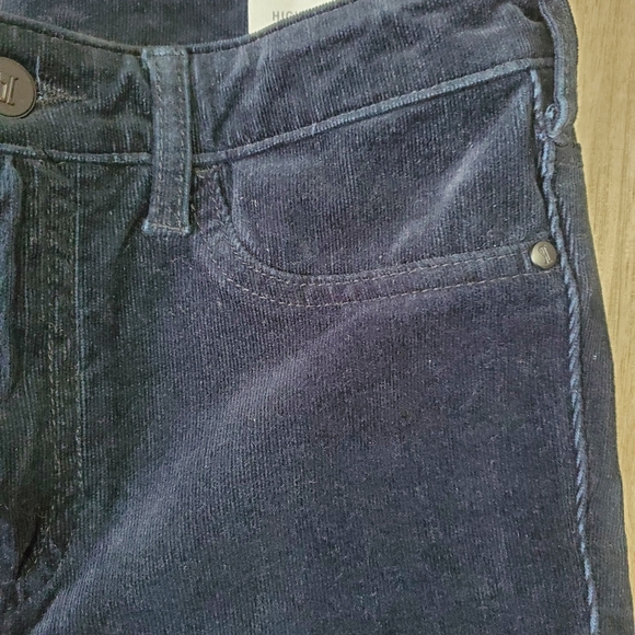 Anthropologie Pilcro and the letterpress Navy Blue Corduroy High-Rise Pants 27 - Picture 7 of 16